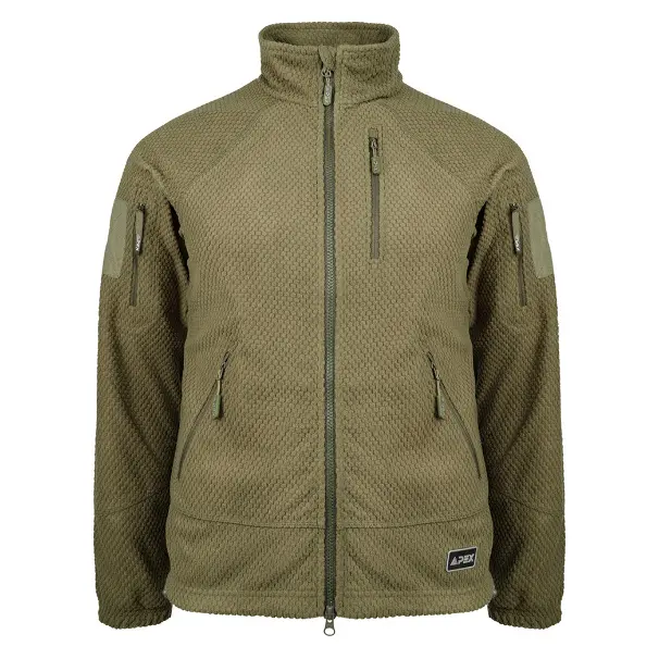 Кофта флисовая SANFORD APEX, цвет Olive Green